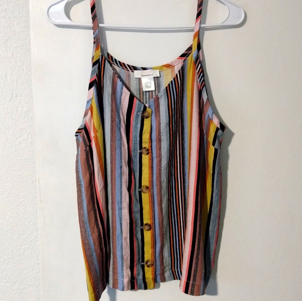 ❌ SOLD ❌ Striped Tank Top